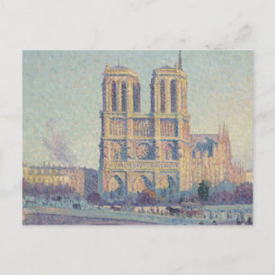 Carte Postale Cathédrale Notre-Dame Paris France Peinture classi