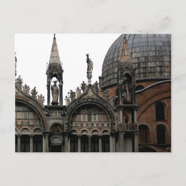 Carte Postale Cathédrale Patriarcale Basilique de Saint-Marc Car (Devant)