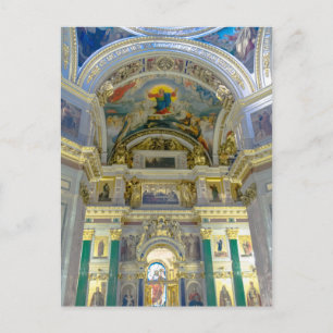 Carte Postale Cathédrale Saint-Isaac Saint-Pétersbourg, Russie