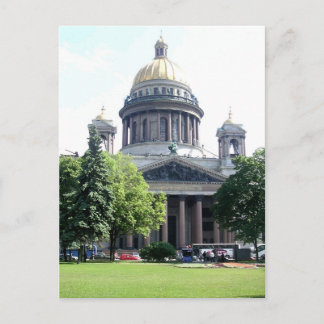 Carte Postale Cathédrale Saint-Isaac. Saint-Pétersbourg, Russie