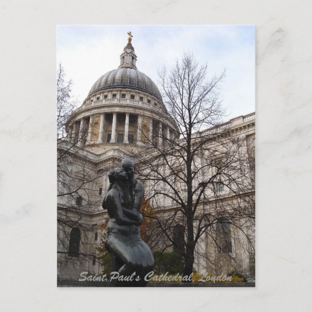 Carte Postale Cathédrale Saint-Paul, Londres (Devant)