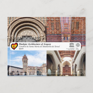 Carte Postale Cathédrale Sainte-Marie-de-Mediavilla de Teruel