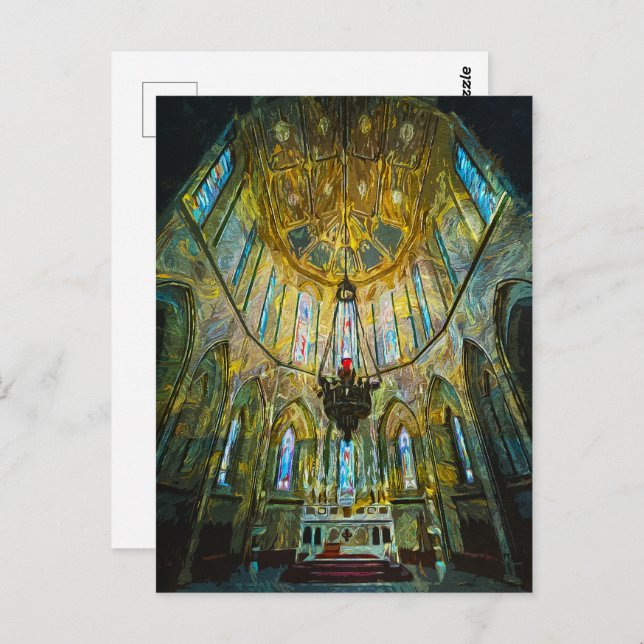 Carte Postale Cathédrale Sainte-Marie Kilkenny, Irlande Intérieu (Devant / Derrière)