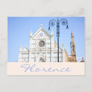 Carte Postale Cathédrale Santa Croce étoile de David Florence