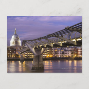 Carte Postale Cathédrale St Pauls et City Skyline