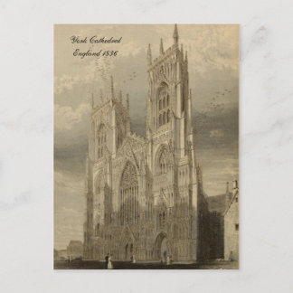 Carte Postale Cathédrales d'Angleterre Série : York 1836