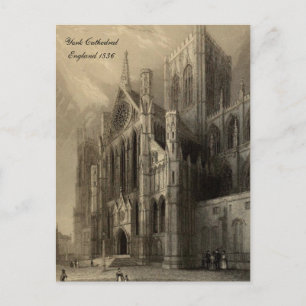 Carte Postale Cathédrales d'Angleterre Série : York 1836