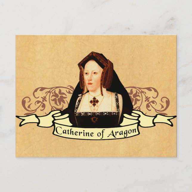 Carte Postale Catherine d'Aragon (Devant)