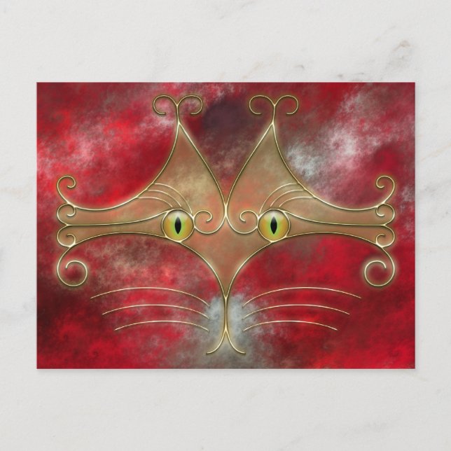 Carte postale Cat's-Eyes (Devant)