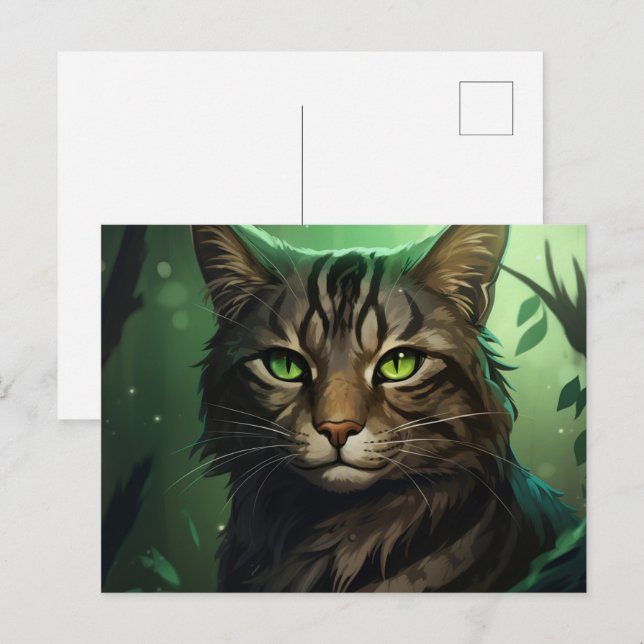 Carte postale Cats in the Wild (Devant / Derrière)