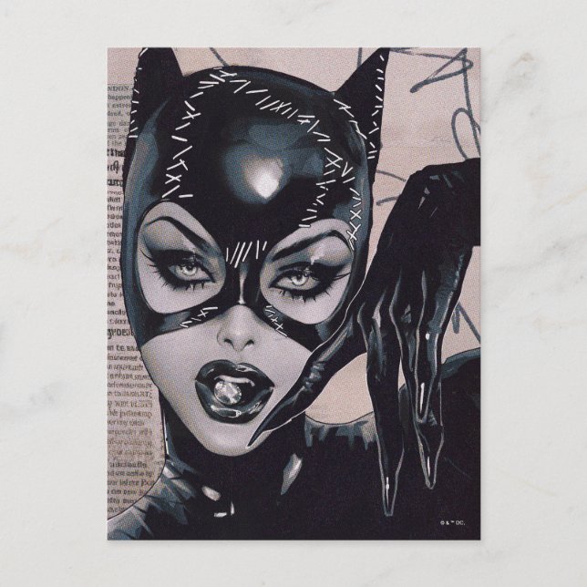 Carte Postale Catwoman #50 Sozomaika Cover Illustration (Devant)