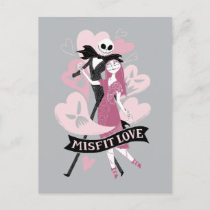Carte Postale Cauchemar avant Noël Amour inadapté