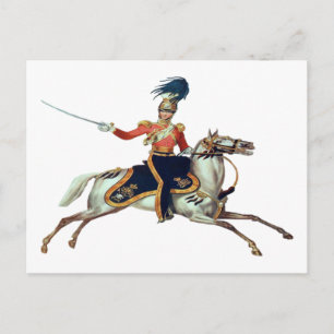 Carte Postale Cavalerie victorienne britannique