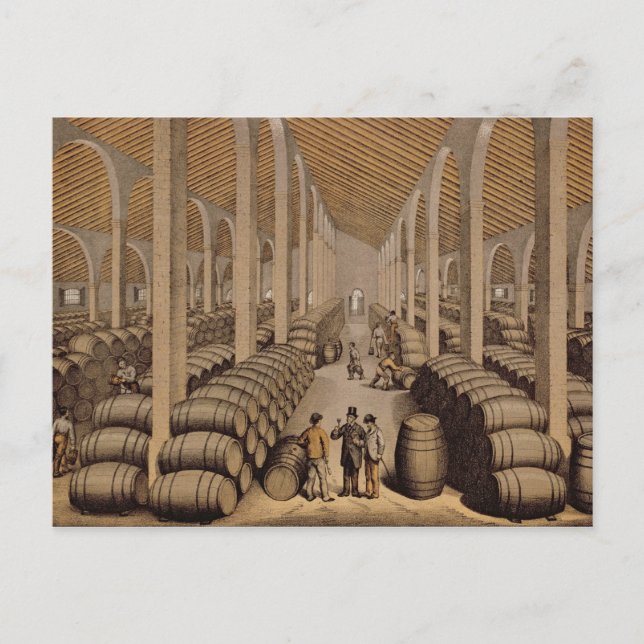 Carte Postale Cave à vin à Jerez de la Frontera (Devant)