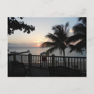 Carte Postale Cave Beach Mo Bay Jamaïque de coucher du soleil de