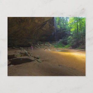 Carte Postale Cave de cendres, Hocking Hills State Park, Ohio
