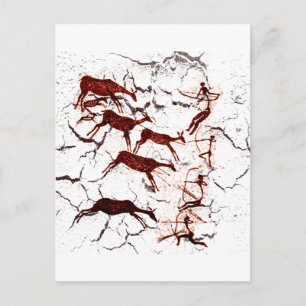 Carte Postale Caveman Art