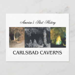 Carte Postale Cavernes ABH Carlsbad