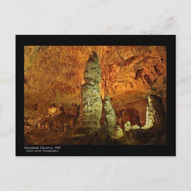 Carte Postale Cavernes Carlsbad (Devant)