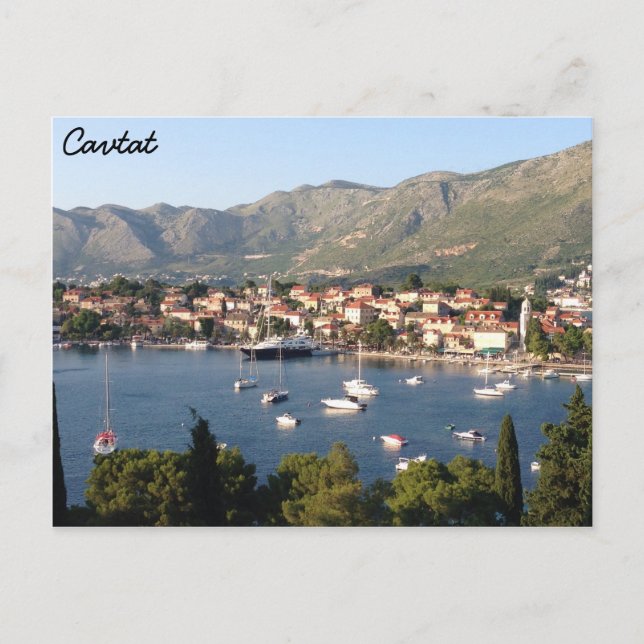 Carte Postale Cavtat, Croatie (Devant)