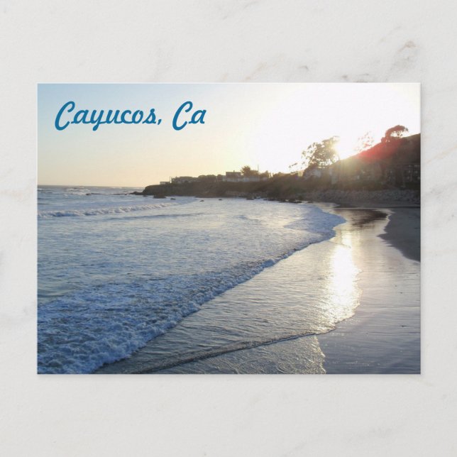 Carte Postale Cayucos Californie (Devant)