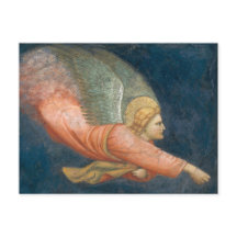 Carte postale CC0508 Flying angel (suiveur Giotto)