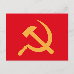 Carte Postale ccp ussr marteau et faucille