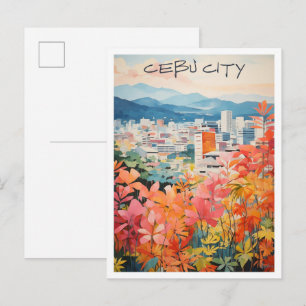 Carte Postale Cebu City philippines Voyage Esthétique