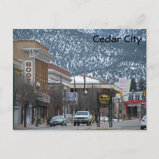 Carte Postale Cedar City (Devant)