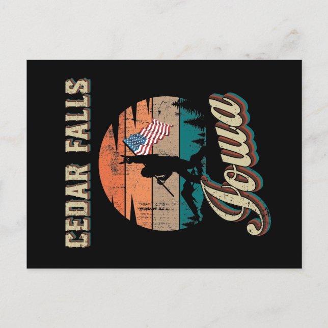 Carte Postale Cedar Falls Iowa (Devant)