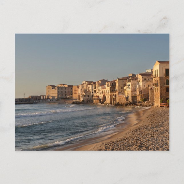 Carte Postale Cefalu, ville balnéaire en Sicile (Devant)