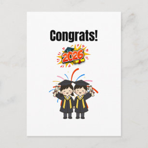 Carte Postale Célébration de la remise des diplômes de la promot