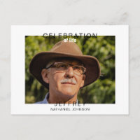 Célébration de la vie Collecte de photos Invitatio