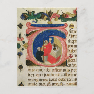 Carte Postale Célébration de l'eucharistie