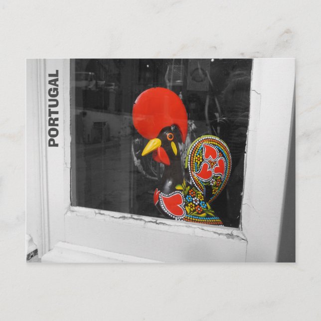 Carte Postale Célèbre coq de Barcelos Photo - Portugal (Devant)