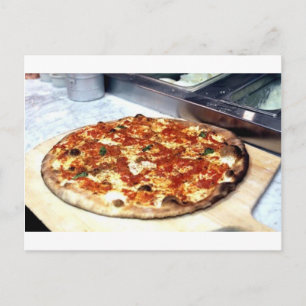 CARTE POSTALE CÉLÈBRE NEW YORK PIZA