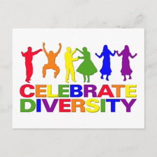 Carte postale Célébrer la diversité