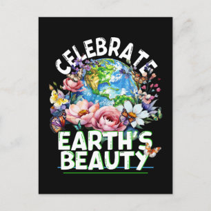 Carte Postale Célébrons la beauté de la Terre, le Jour des terre