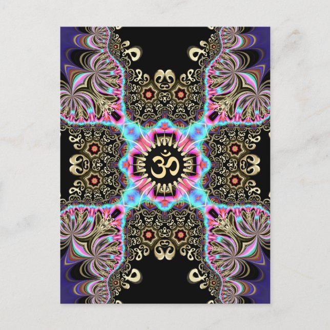 Carte postale Celesque Arabesque Fusion Gold OM Ar (Devant)