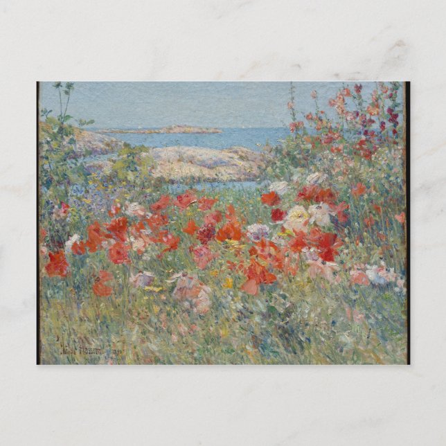 Carte Postale Celia Thaxter's Garden, Iles de Shoals, Maine (Devant)