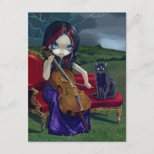 Carte postale "Cello Storm"