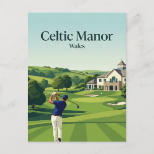 Carte Postale Celtic Manor Resort, Pays de Galles