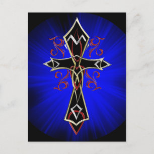 Carte postale Celtic Tribal Cross