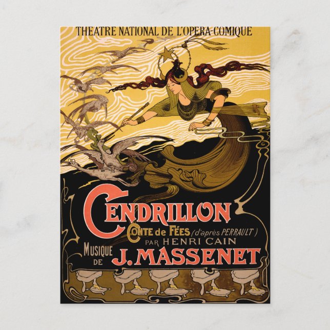 Carte Postale Cendrillon (Devant)
