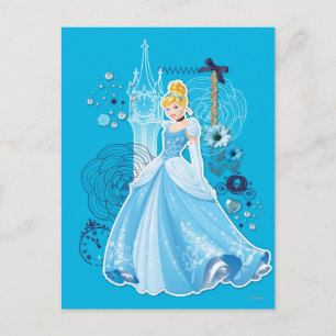 Carte Postale Cendrillon - Gracieuse