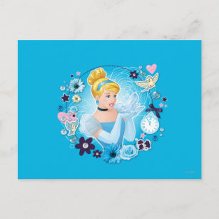 Carte Postale Cendrillon - Gracieuse comme une vraie princesse