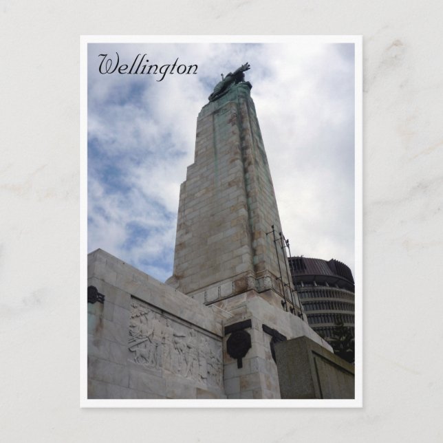Carte Postale Cénotaphe de Wellington (Devant)