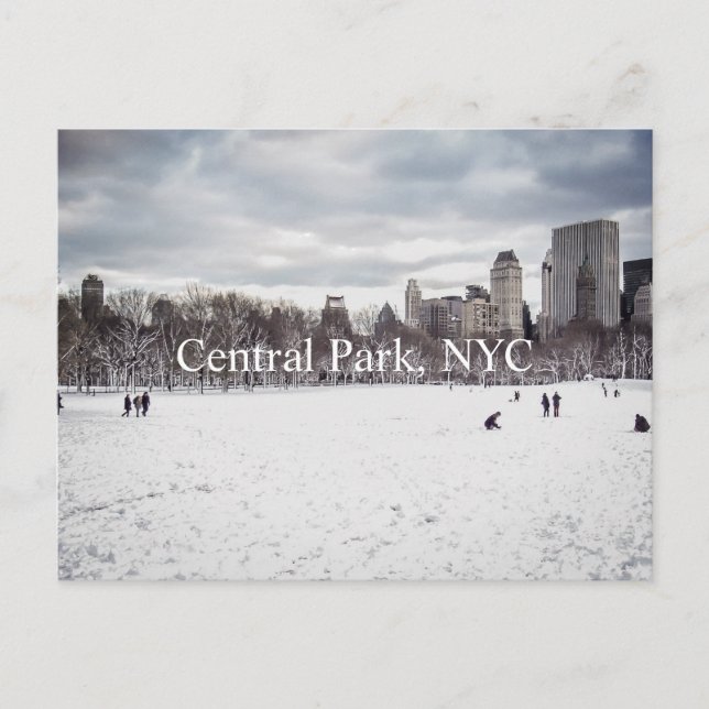 Carte postale Central Park (Devant)
