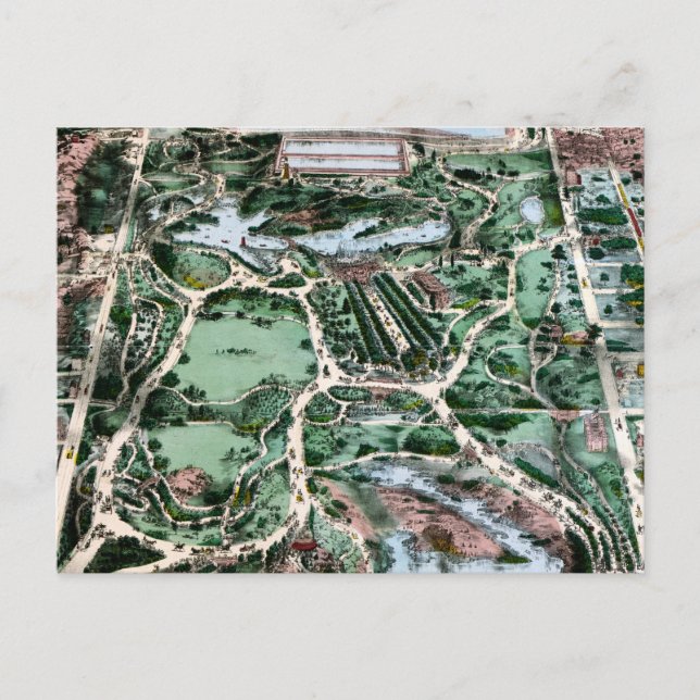 CARTE POSTALE CENTRAL PARK (Devant)