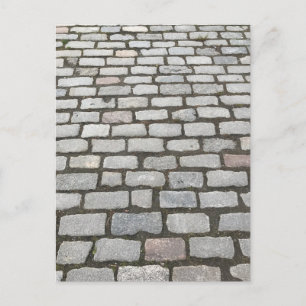 Carte Postale Central Park Cobblestones Stone Pathway NYC Photo